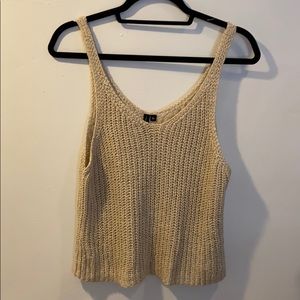 Crochet tank top